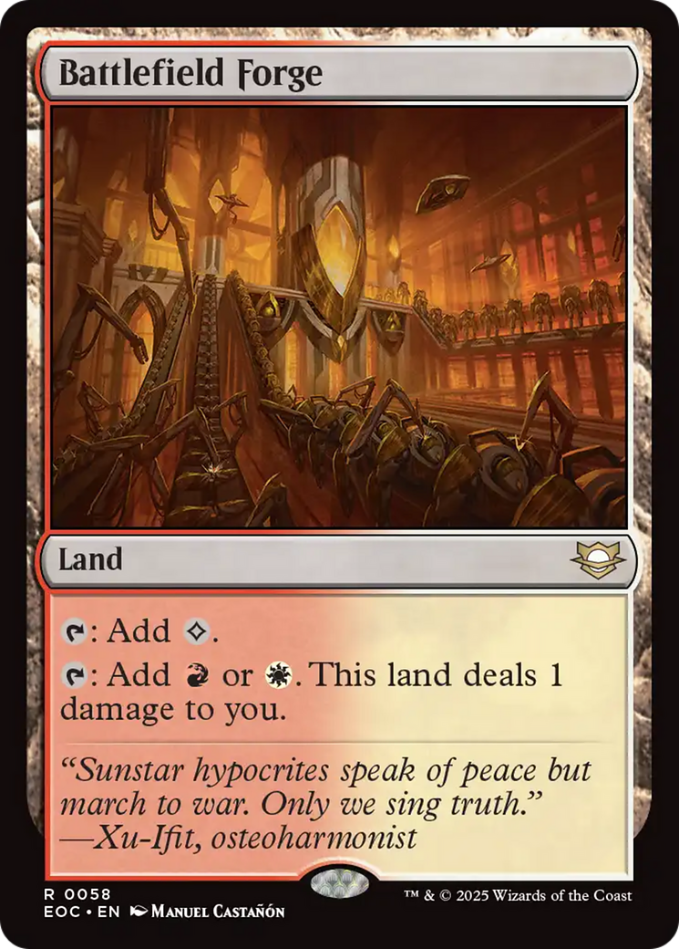 Battlefield Forge [Edge of Eternities Commander] | Lots Moore NSW