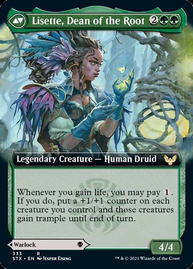 Valentin, Dean of the Vein // Lisette, Dean of the Root (Extended Art) [Strixhaven: School of Mages] | Lots Moore NSW