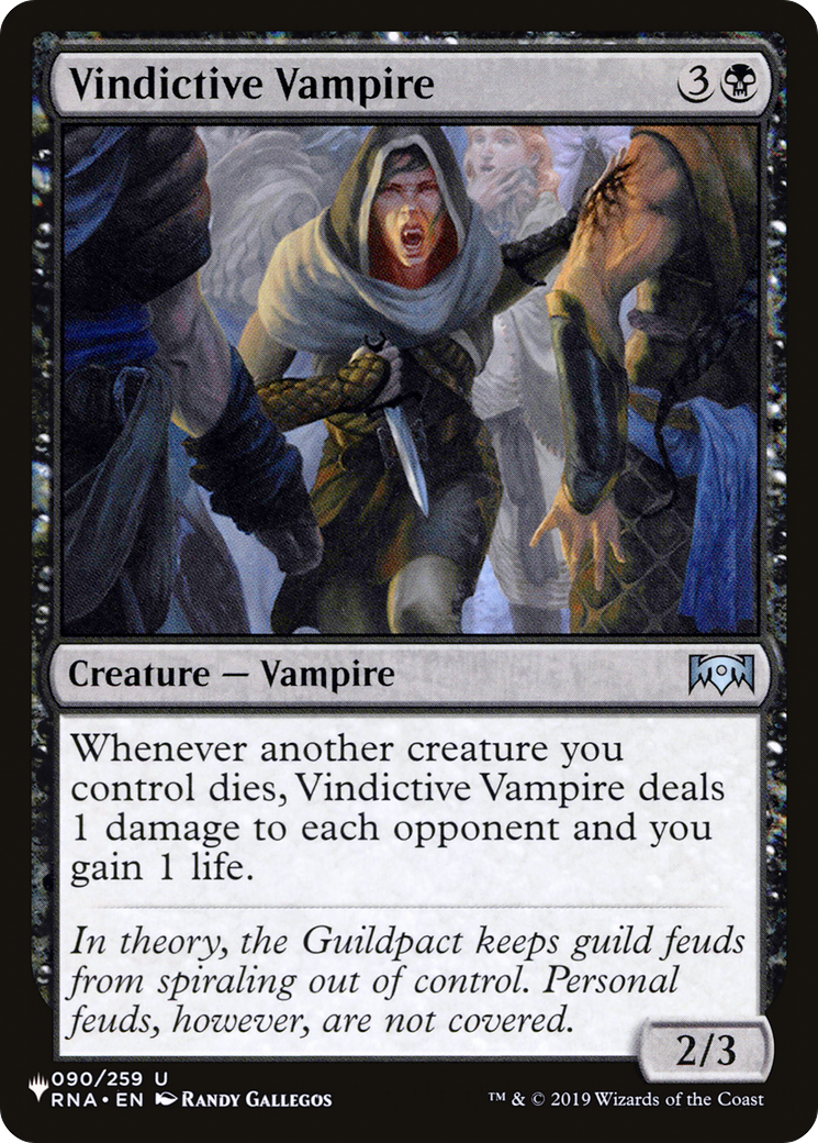 Vindictive Vampire [The List] | Lots Moore NSW