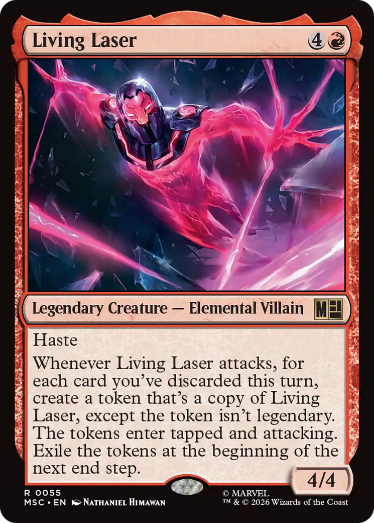 Living Laser [Marvel Super Heroes Commander] | Lots Moore NSW