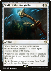 Staff of the Storyteller [Phyrexia: All Will Be One Commander] | Lots Moore NSW