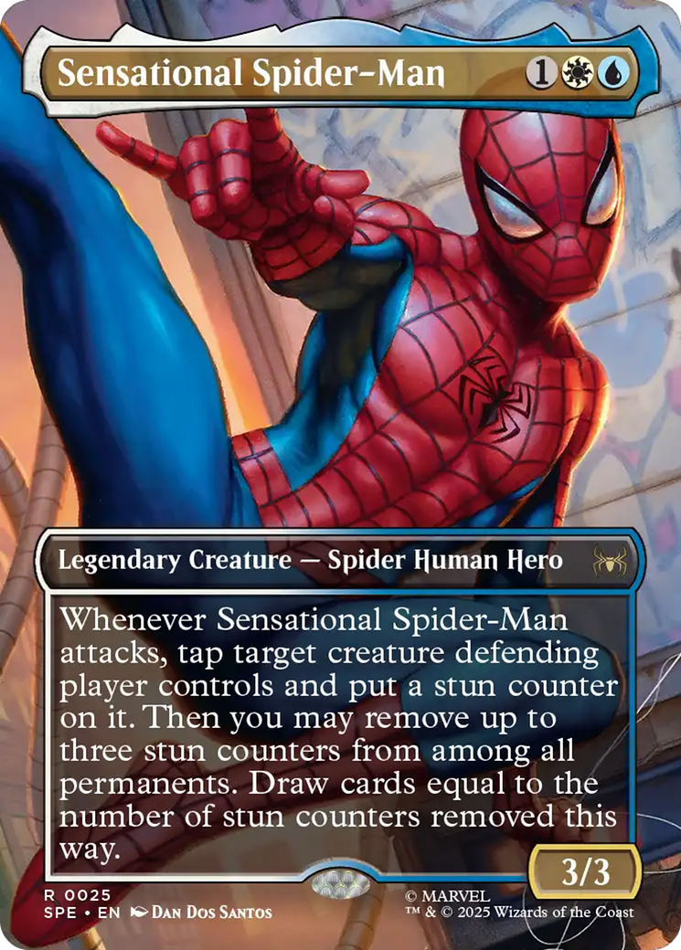 Sensational Spider-Man (Borderless) [Marvel's Spider-Man: Eternal-Legal] | Lots Moore NSW