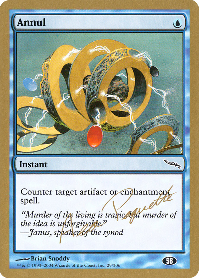 Annul (Aeo Paquette) (SB) [World Championship Decks 2004] | Lots Moore NSW