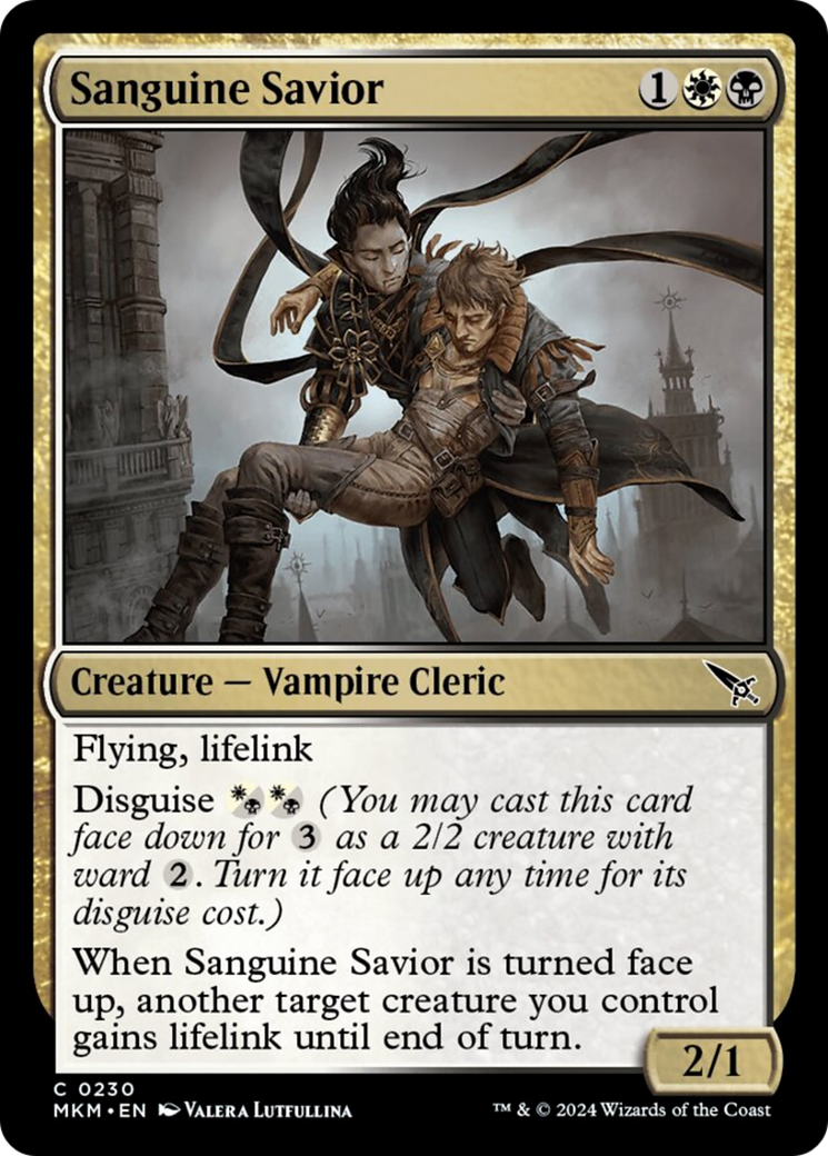 Sanguine Savior [Murders at Karlov Manor] | Lots Moore NSW