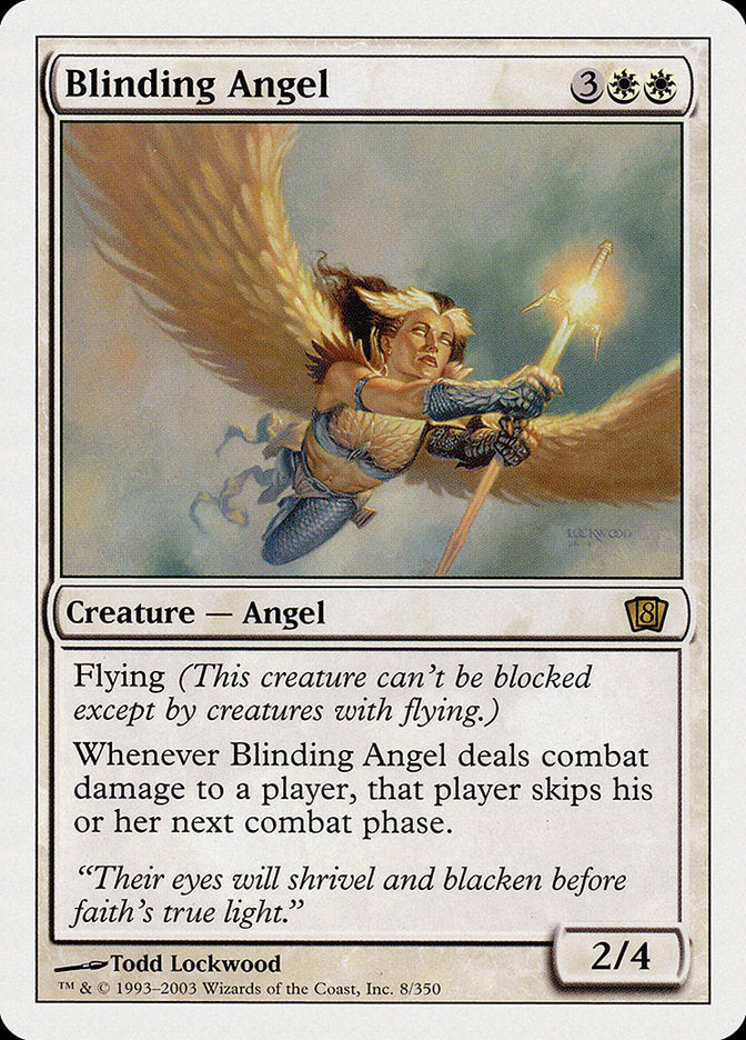 Blinding Angel (8th Edition) [Oversize Cards] | Lots Moore NSW