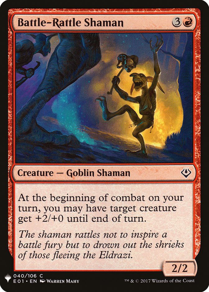 Battle-Rattle Shaman [Mystery Booster] | Lots Moore NSW