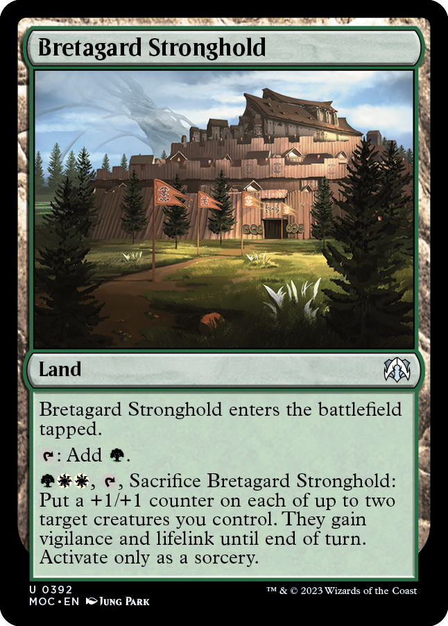 Bretagard Stronghold [March of the Machine Commander] | Lots Moore NSW