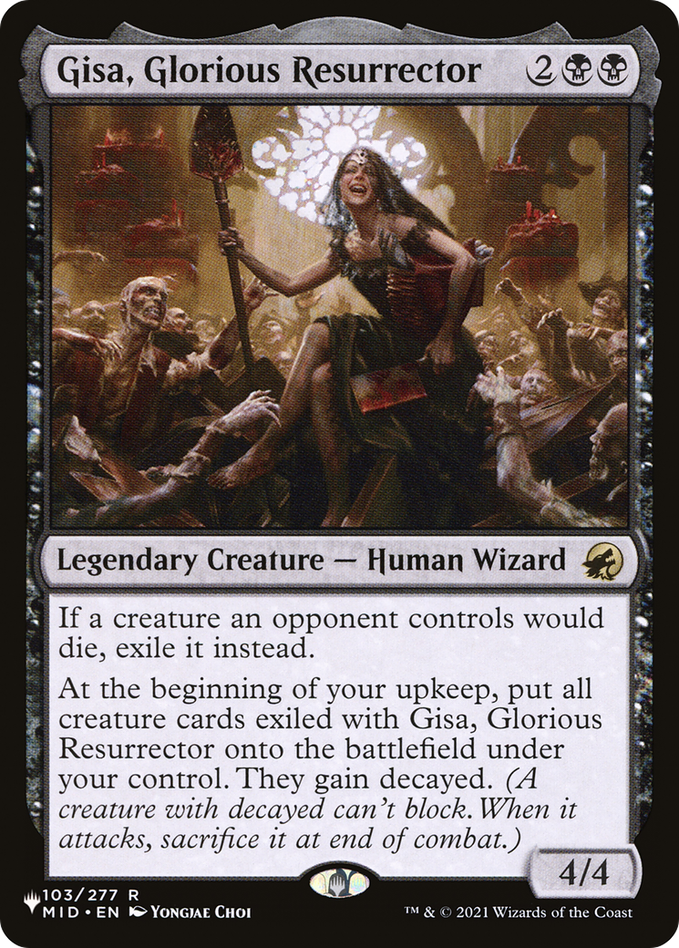 Gisa, Glorious Resurrector [The List] | Lots Moore NSW