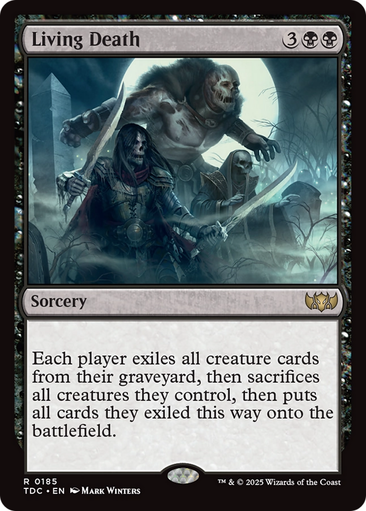Living Death [Tarkir: Dragonstorm Commander] | Lots Moore NSW