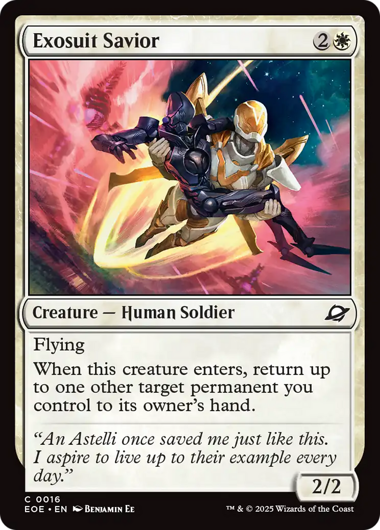 Exosuit Savior [Edge of Eternities] | Lots Moore NSW