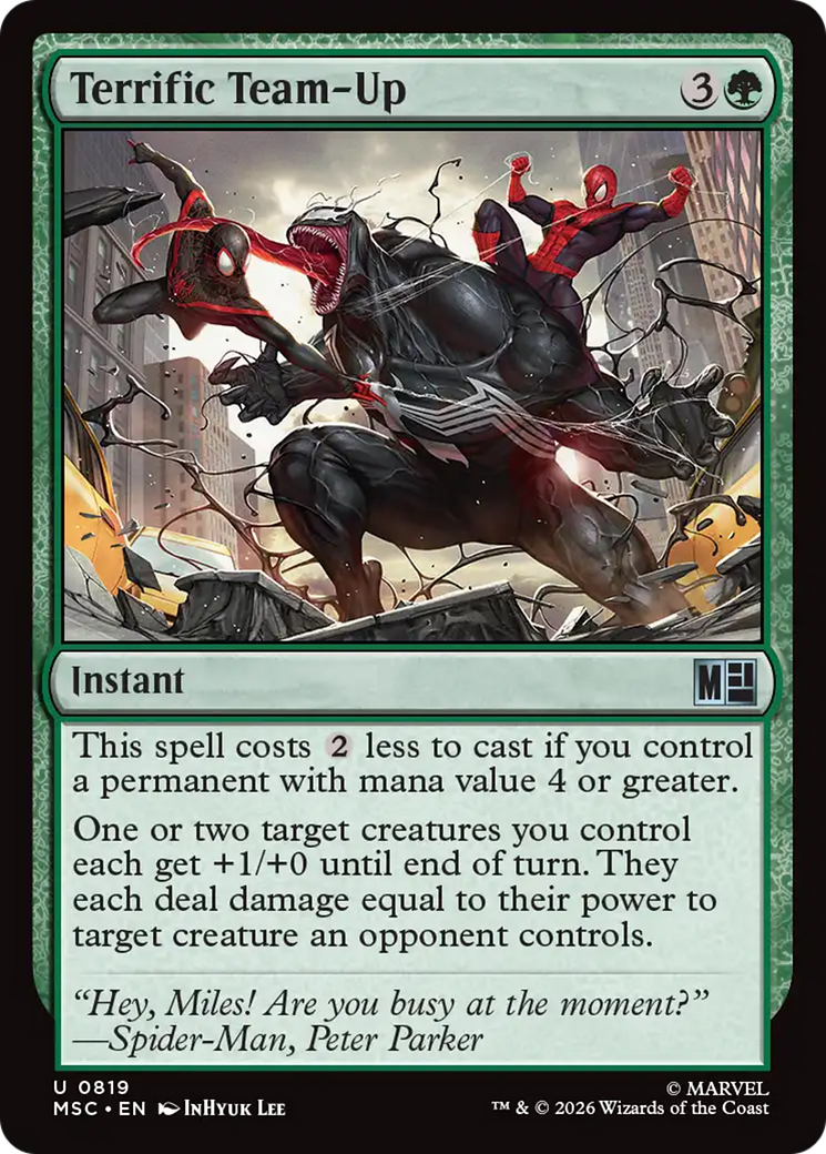 Terrific Team-Up [Marvel Super Heroes Commander] | Lots Moore NSW