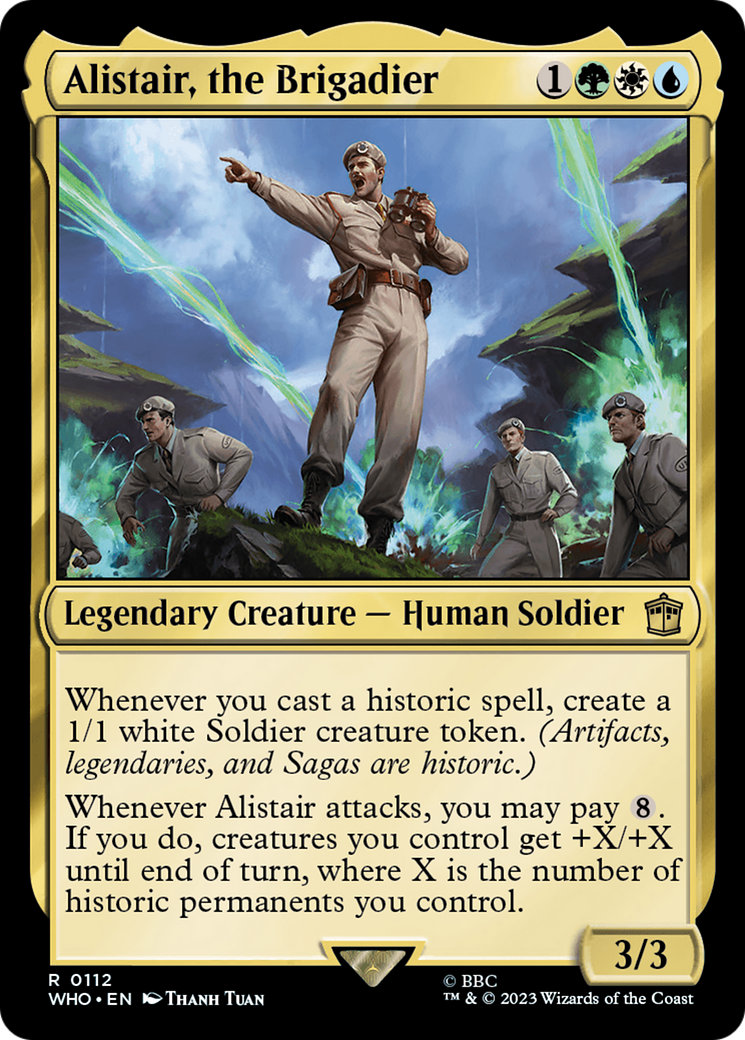 Alistair, the Brigadier [Doctor Who] | Lots Moore NSW