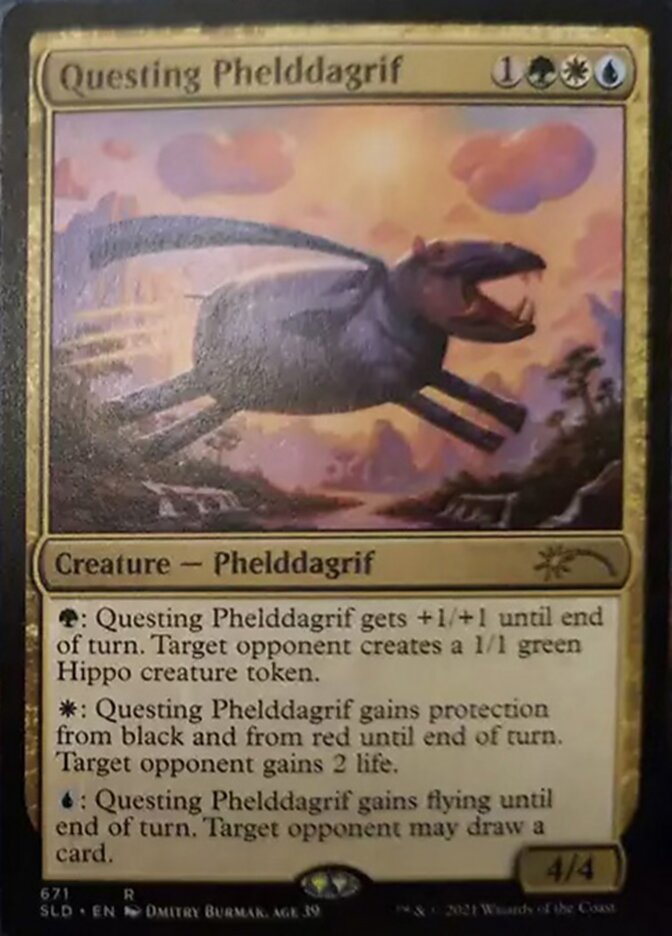 Questing Phelddagrif (671) [Secret Lair Drop Promos] | Lots Moore NSW