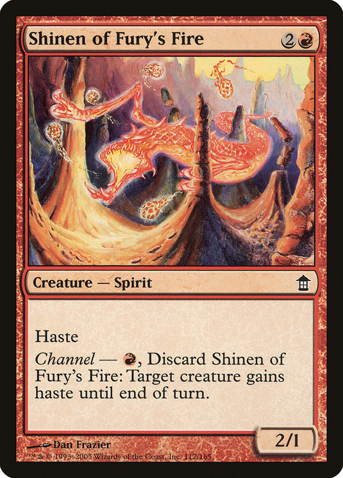 Shinen of Fury's Fire [Saviors of Kamigawa] | Lots Moore NSW