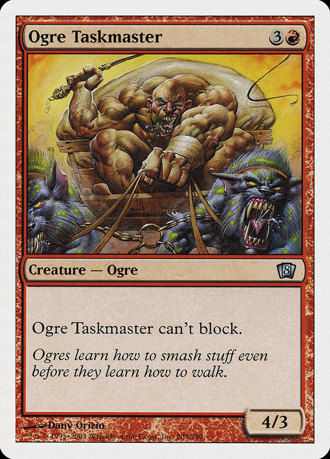 Ogre Taskmaster [Eighth Edition] | Lots Moore NSW
