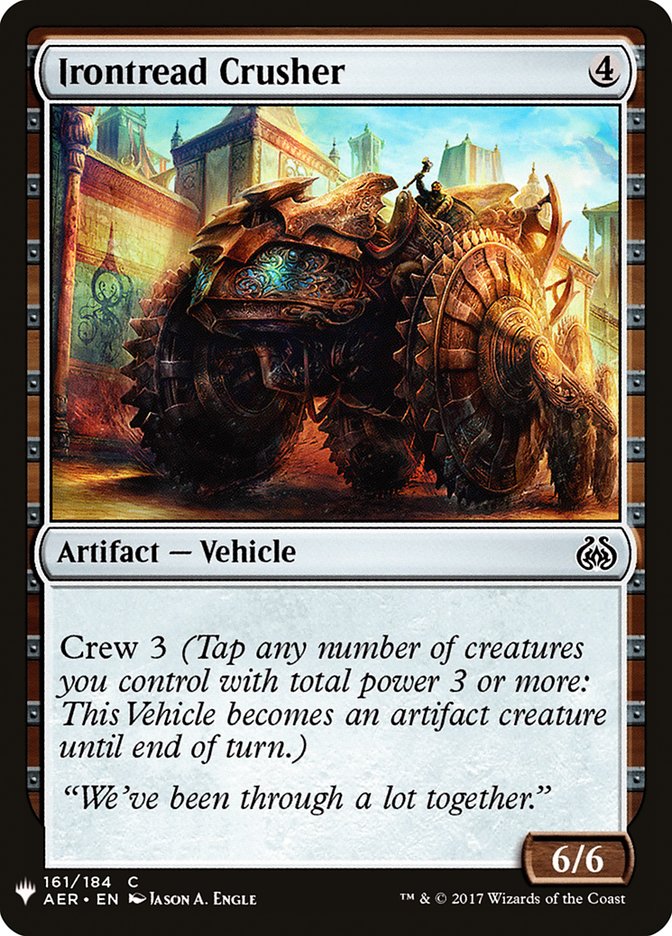 Irontread Crusher [Mystery Booster] | Lots Moore NSW