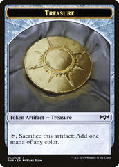 Cleric // Treasure Double-Sided Token [Ravnica Allegiance Guild Kit Tokens] | Lots Moore NSW
