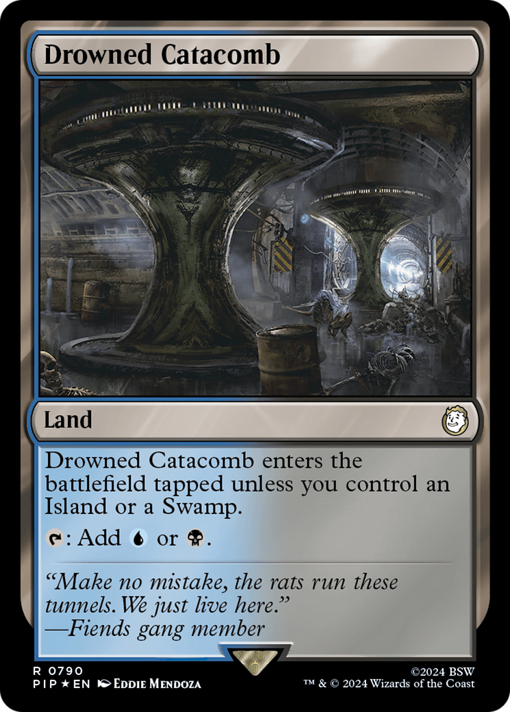 Drowned Catacomb (Surge Foil) [Fallout] | Lots Moore NSW