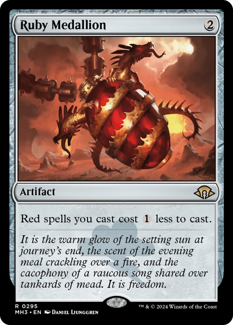 Ruby Medallion [Modern Horizons 3] | Lots Moore NSW