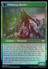 Howlpack Piper // Wildsong Howler [Innistrad: Crimson Vow Prerelease Promos] | Lots Moore NSW