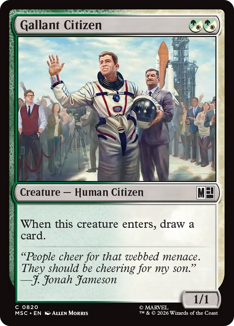 Gallant Citizen [Marvel Super Heroes Commander] | Lots Moore NSW