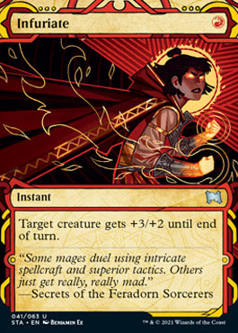 Infuriate (Foil Etched) [Strixhaven: School of Mages Mystical Archive] | Lots Moore NSW