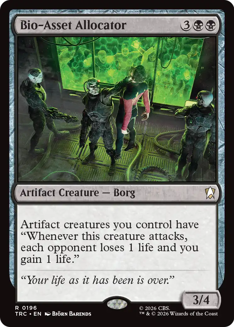 Bio-Asset Allocator [Star Trek Commander] | Lots Moore NSW