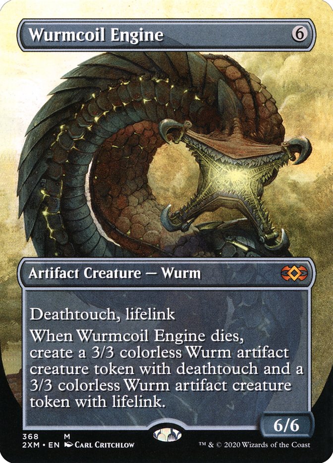 Wurmcoil Engine (Toppers) [Double Masters] | Lots Moore NSW