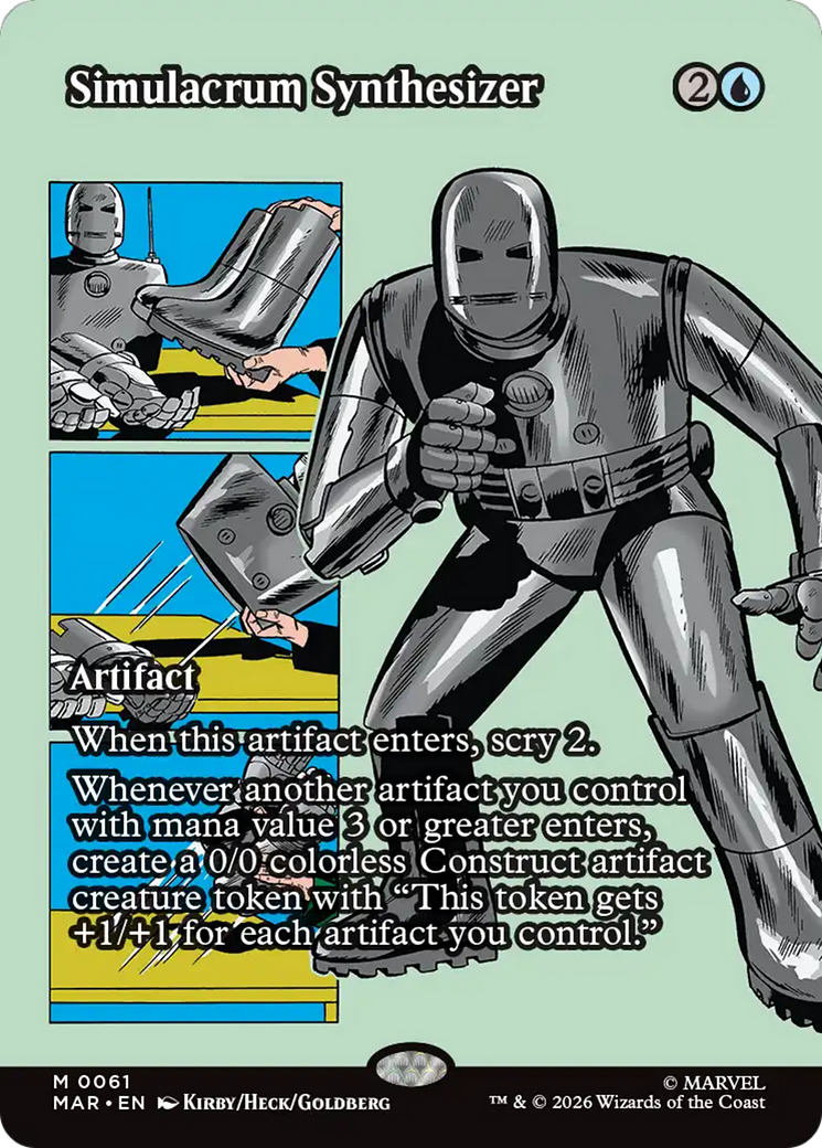 Simulacrum Synthesizer (Borderless) [Marvel Universe: Eternal-Legal] | Lots Moore NSW