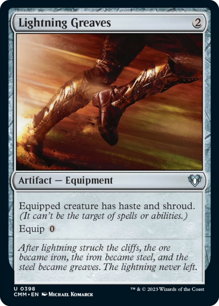 Lightning Greaves [Commander Masters] | Lots Moore NSW