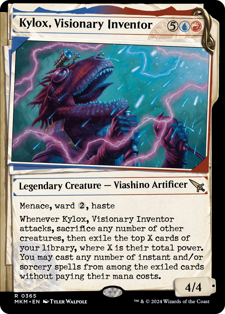 Kylox, Visionary Inventor (Showcase) [Murders at Karlov Manor] | Lots Moore NSW