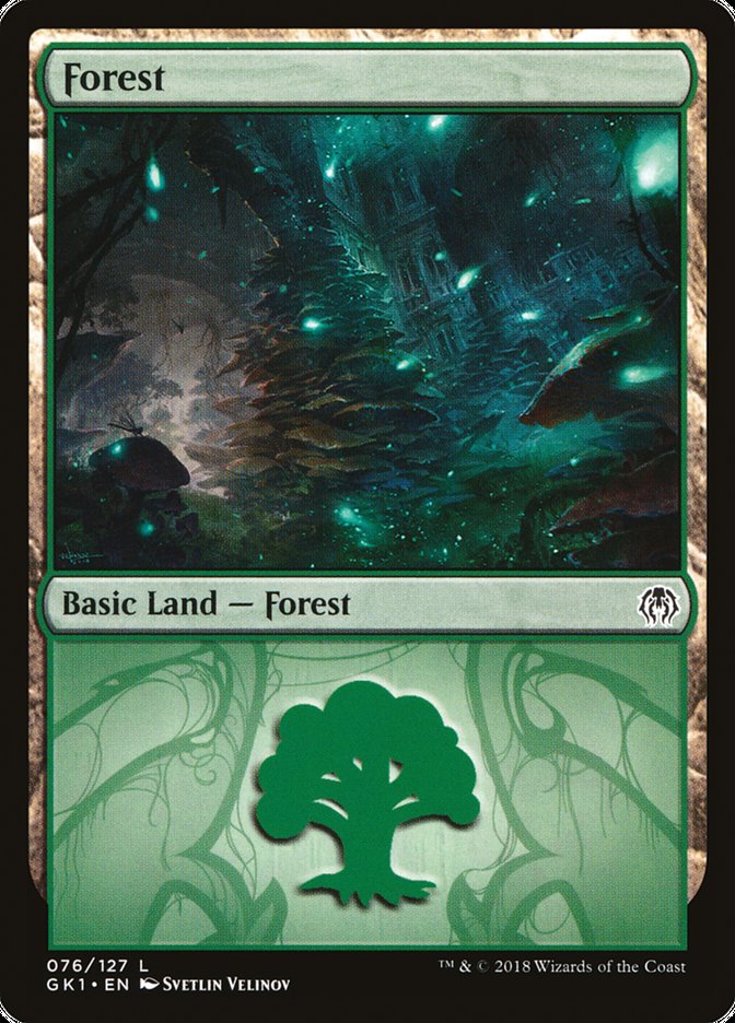 Forest (76) [Guilds of Ravnica Guild Kit] | Lots Moore NSW