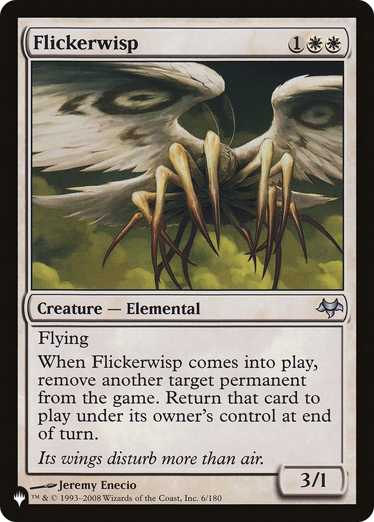 Flickerwisp [The List] | Lots Moore NSW