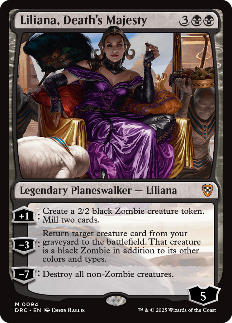 Liliana, Death's Majesty [Aetherdrift Commander] | Lots Moore NSW