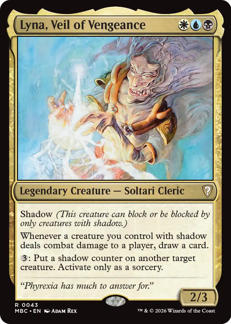 Lyna, Veil of Vengeance [Mystery Booster: Commander Edition] | Lots Moore NSW