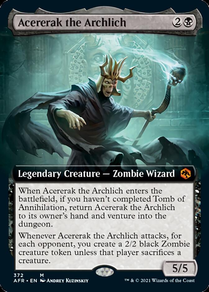 Acererak the Archlich (Extended Art) [Dungeons & Dragons: Adventures in the Forgotten Realms] | Lots Moore NSW