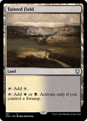 Tainted Field [Phyrexia: All Will Be One Commander] | Lots Moore NSW