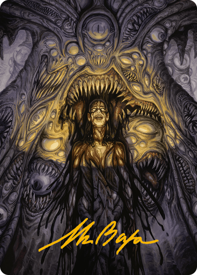 Chthonian Nightmare Art Card (Gold-Stamped Signature) [Modern Horizons 3 Art Series] | Lots Moore NSW