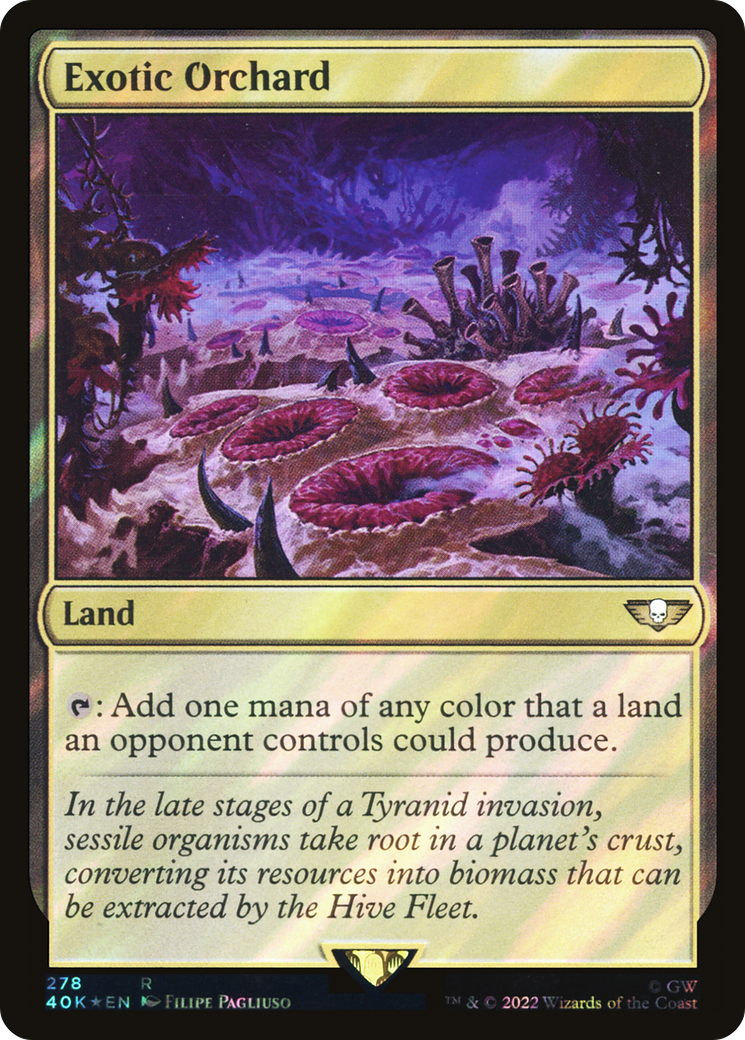 Exotic Orchard (Surge Foil) [Marvel Super Heroes Commander] | Lots Moore NSW