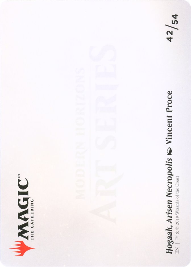Hogaak, Arisen Necropolis // Hogaak, Arisen Necropolis [Modern Horizons Art Series] | Lots Moore NSW