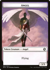 Angel // Dog Illusion Double-Sided Token [Dungeons & Dragons: Adventures in the Forgotten Realms Tokens] | Lots Moore NSW