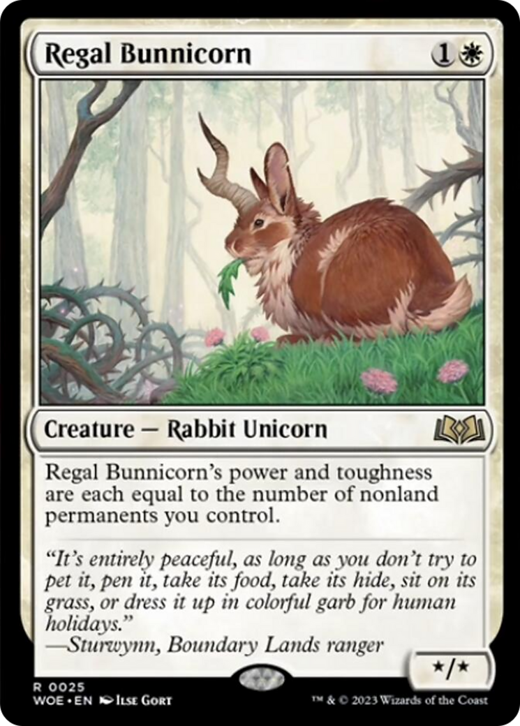 Regal Bunnicorn [Wilds of Eldraine] | Lots Moore NSW