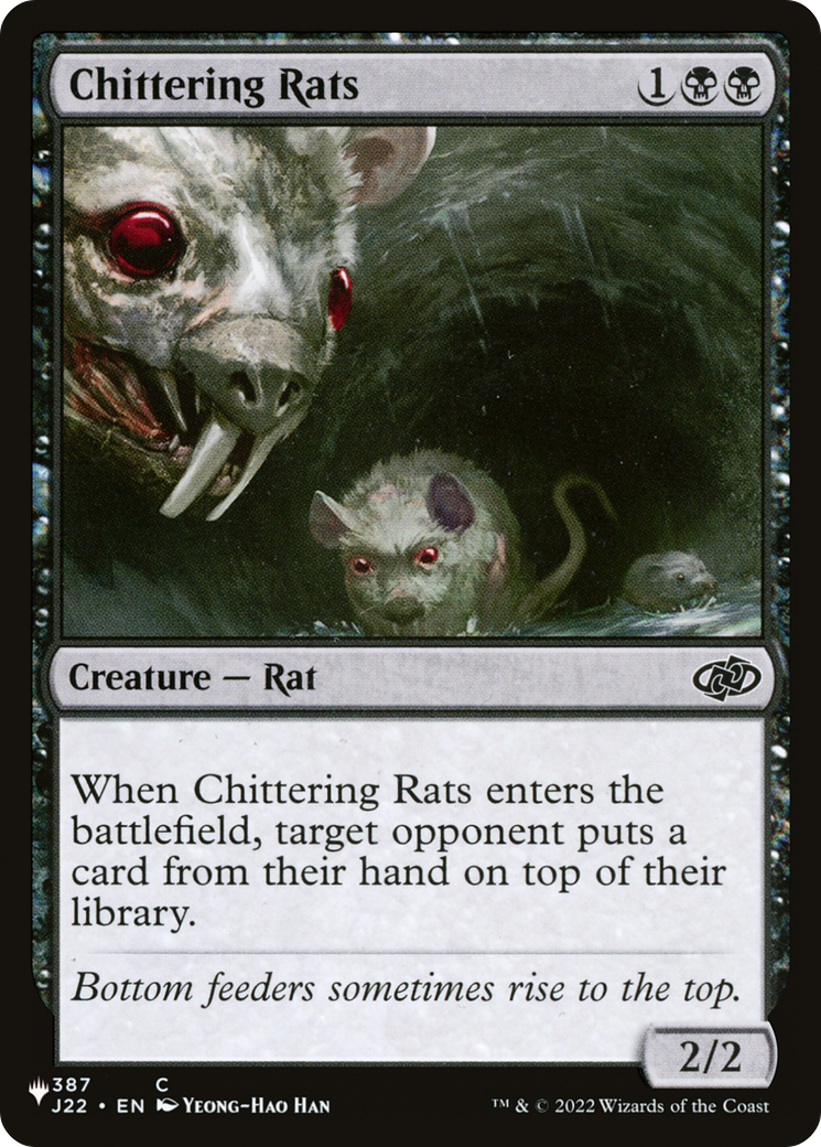 Chittering Rats [The List Reprints] | Lots Moore NSW