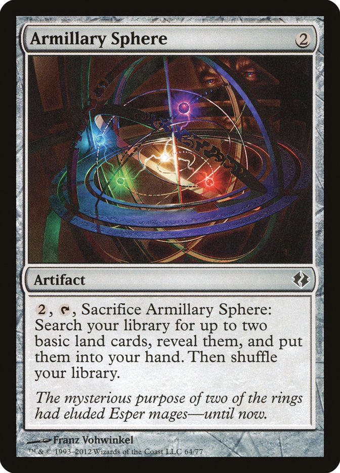 Armillary Sphere [Duel Decks: Venser vs. Koth] | Lots Moore NSW