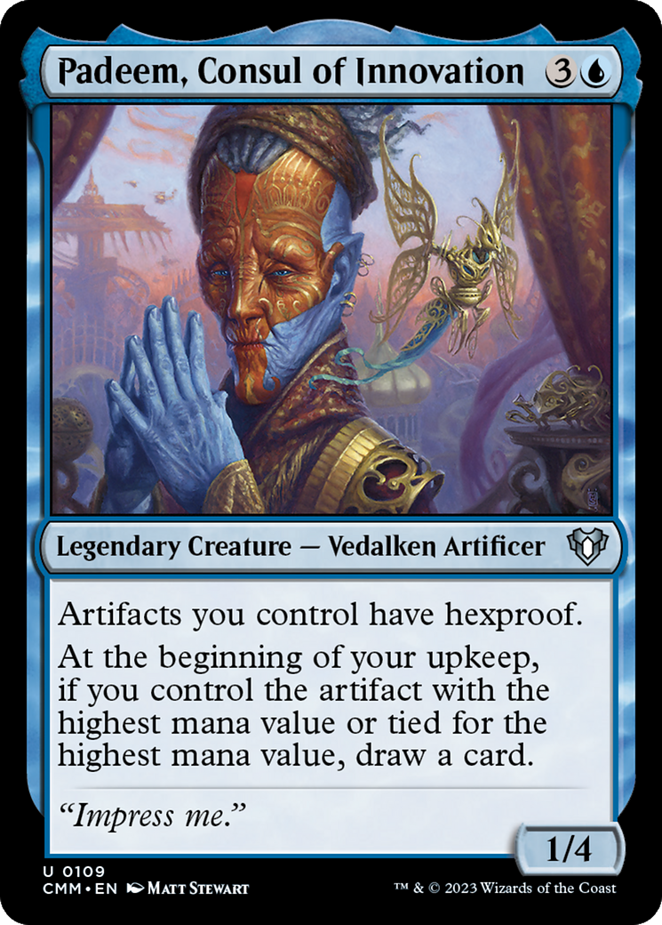 Padeem, Consul of Innovation [Commander Masters] | Lots Moore NSW