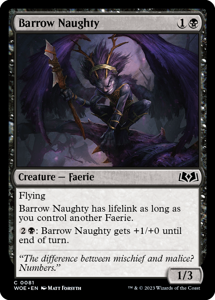 Barrow Naughty [Wilds of Eldraine] | Lots Moore NSW