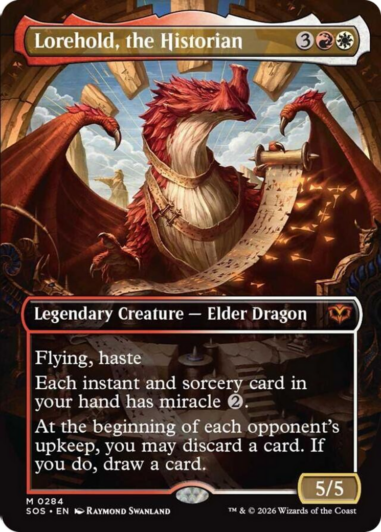 Lorehold, the Historian (Borderless) [Secrets of Strixhaven] Magic: The Gathering | Lots Moore NSW