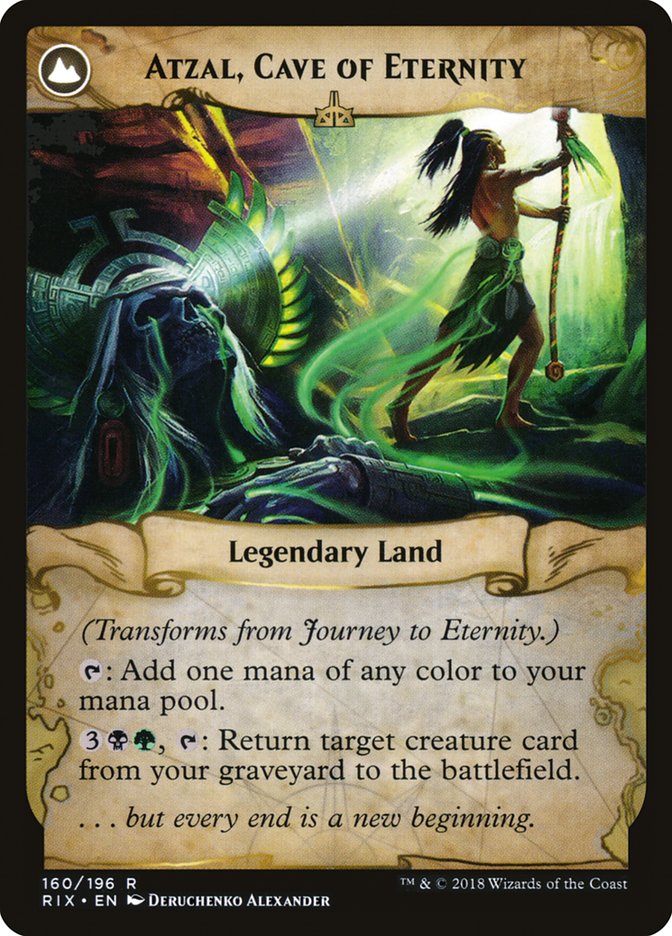 Journey to Eternity // Atzal, Cave of Eternity [Rivals of Ixalan] | Lots Moore NSW