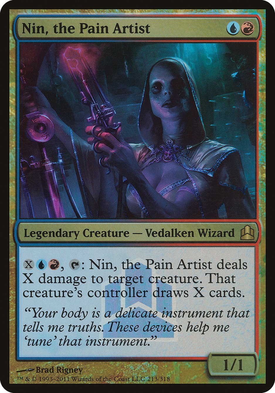 Nin, the Pain Artist (Launch) (Oversized) [Commander 2011 Oversized] | Lots Moore NSW