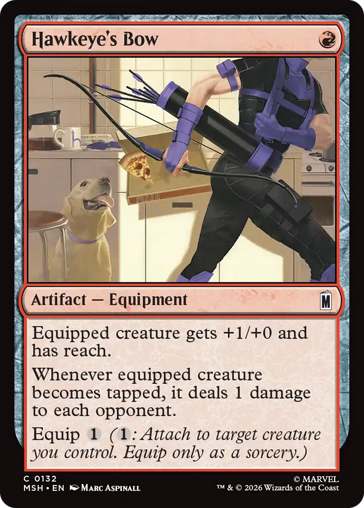 Hawkeye's Bow [Marvel Super Heroes] | Lots Moore NSW